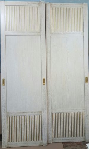 Двери для шкафа купе с фрезеровкой Старый Оскол